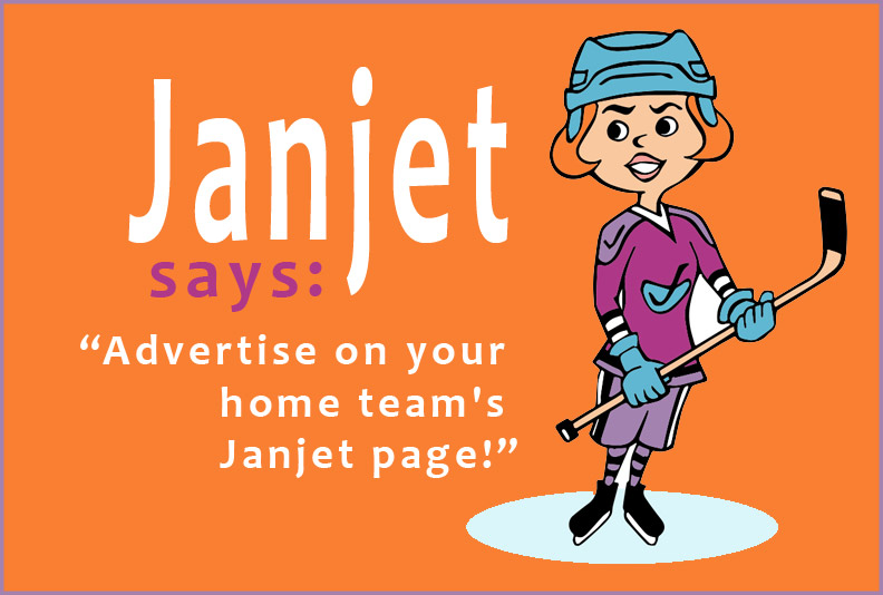 Advertise on Janjet team pages