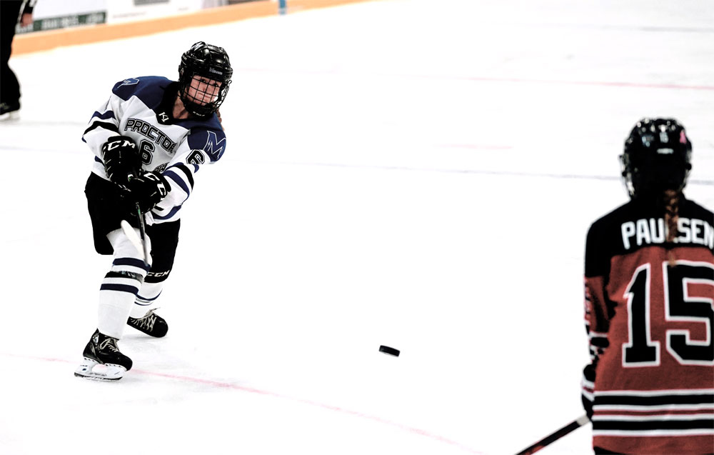 Proctor/Hermantown forward Hannah Graves leads the Mirage with 33 points.<br>